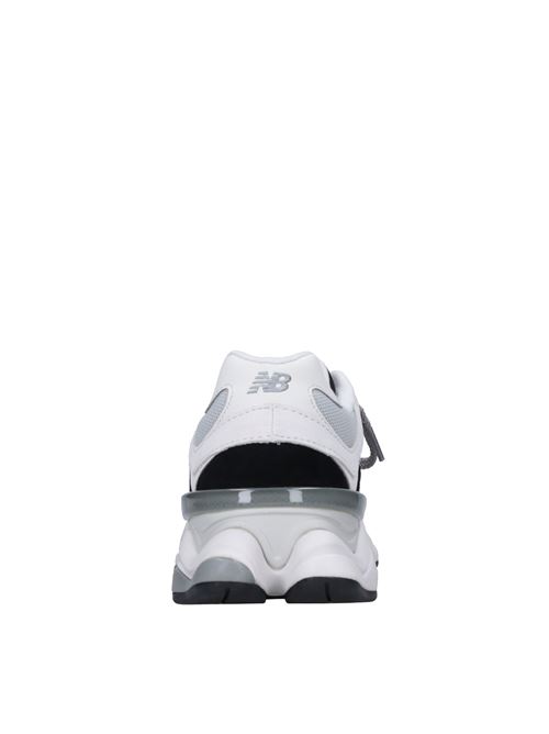 Sneakers in pelle e tessuto NEW BALANCE | U9060JBBBIANCO-NERO-GRIGIO